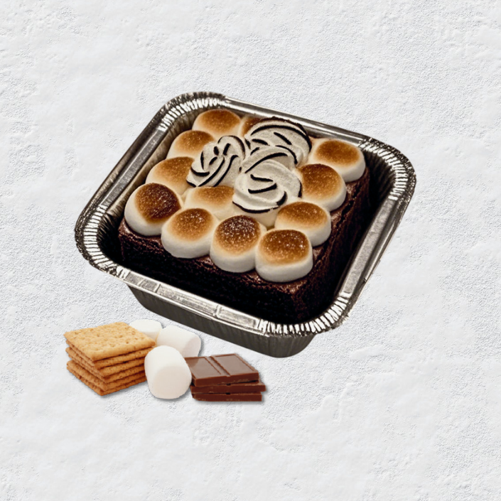 Chocolate Smores Moist Cake