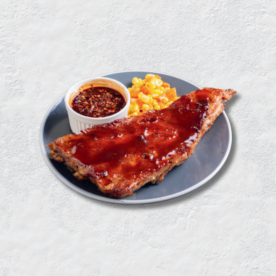 Smoked Pork Ribs Solo