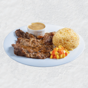 T-Bone with Rice